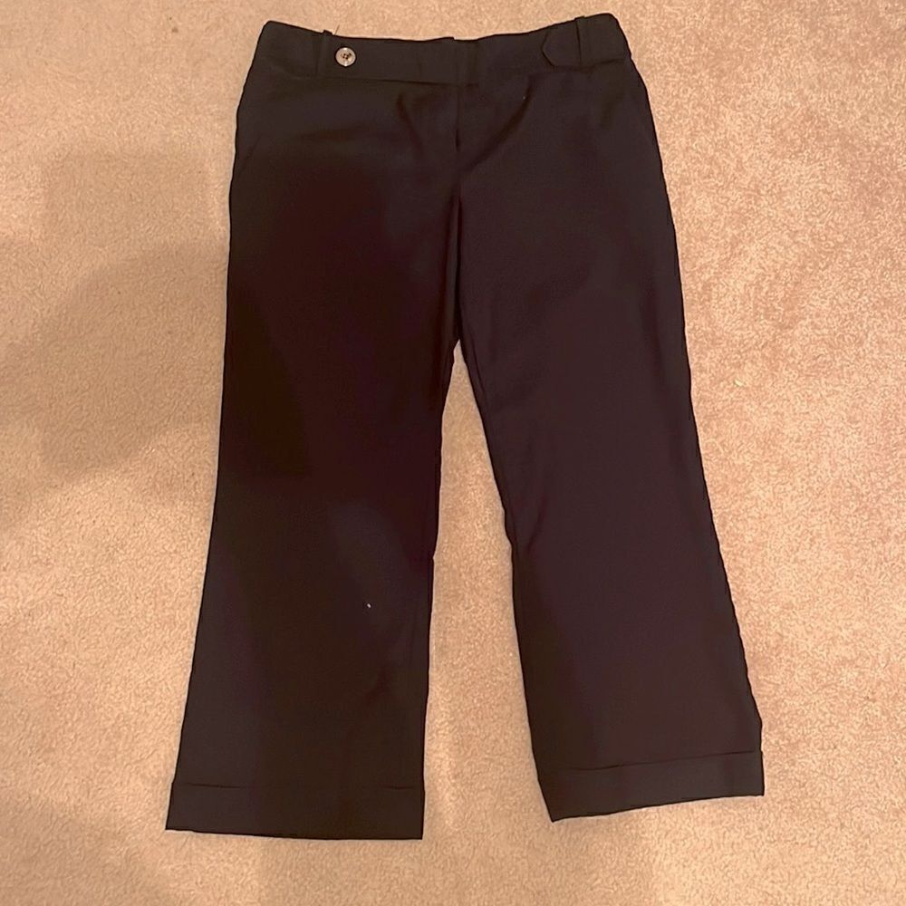 COPY - THE Limited Cassidy Fit Navy Blue Trousers/Slacks. Size 4